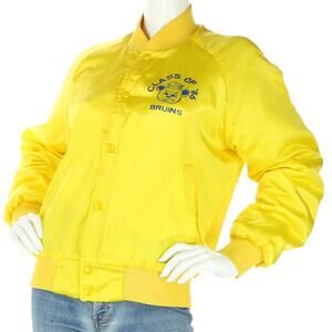 80s Vintage UCLA Bruins University of California Graduation Class Snap Jacket